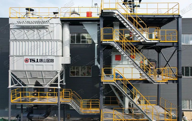 浙江干法制砂樓項目安裝飛快，馬上完工！