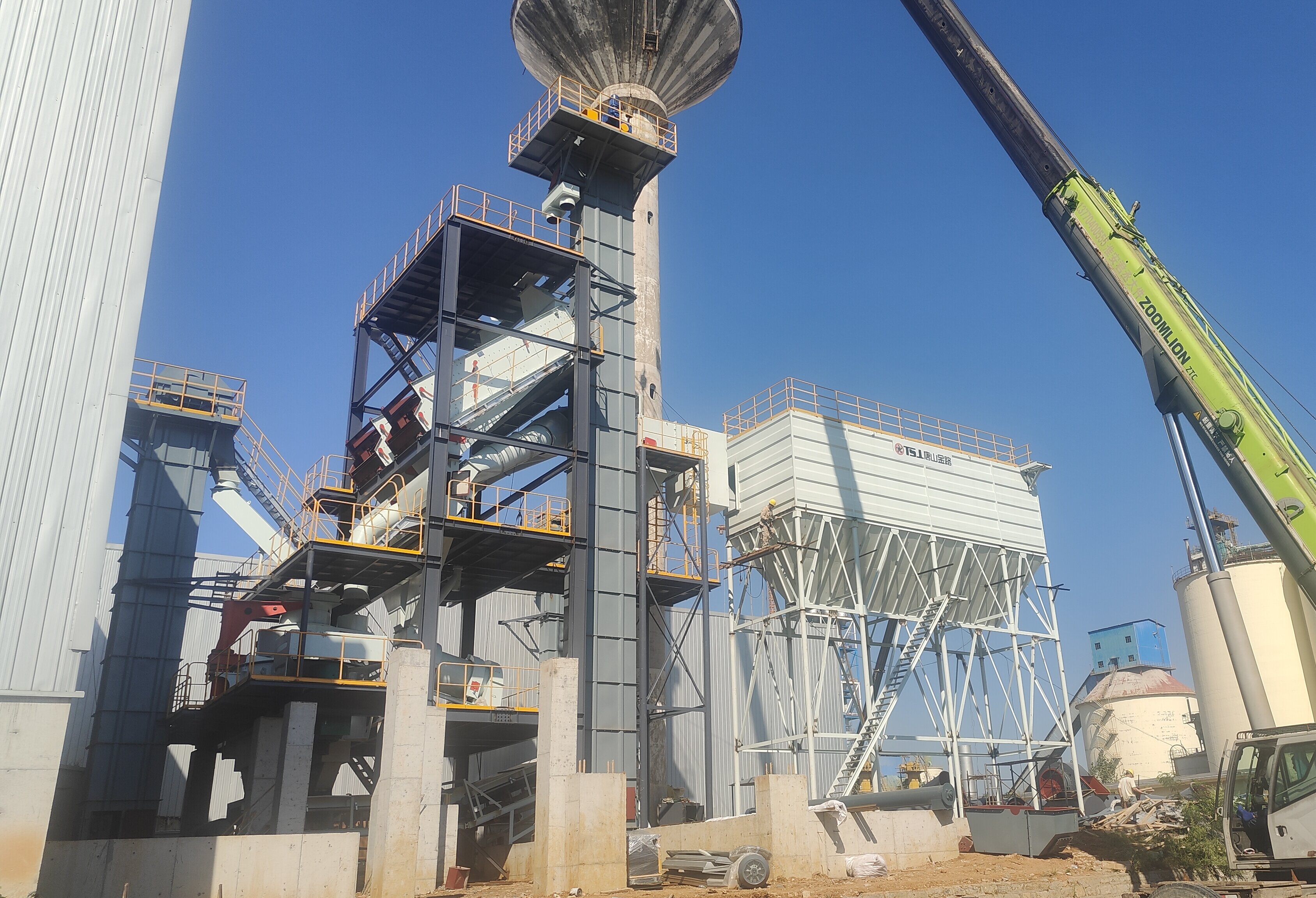 石粉制砂樓：讓石粉變廢為寶，破碎機(jī)制砂開(kāi)啟新征程